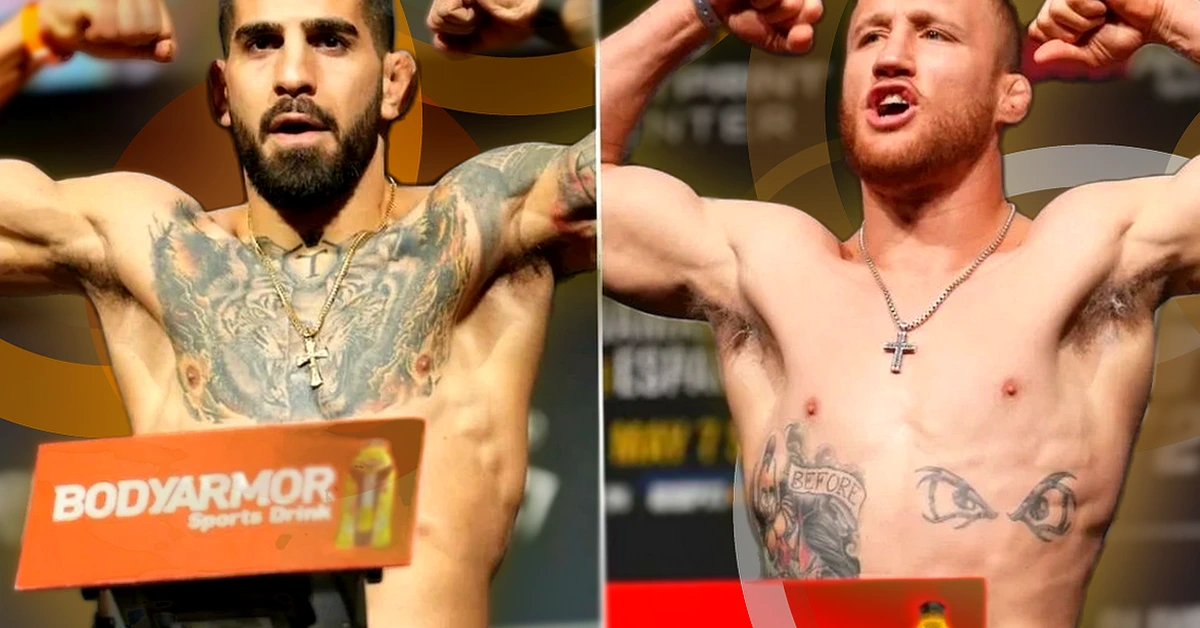 Topuria e Gaethje se Desafiam nas Redes Sociais antes do UFC Casa Branca Hoje