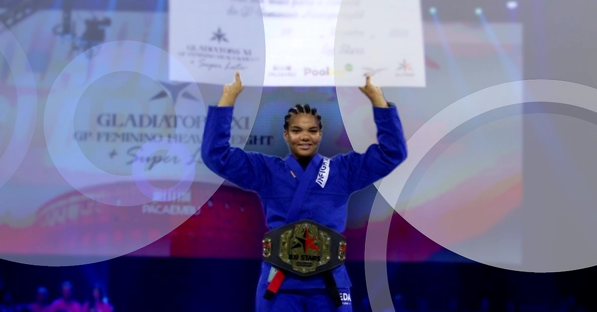 Gabi Pessanha quebra recordes e se torna a maior campeã de jiu-jitsu feminino com 12 títulos