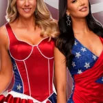 Ring girls do UFC recebem uniformes especiais hoje na Casa Branca
